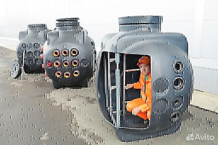 Кабельный колодец KSC пластиковый KKT 2