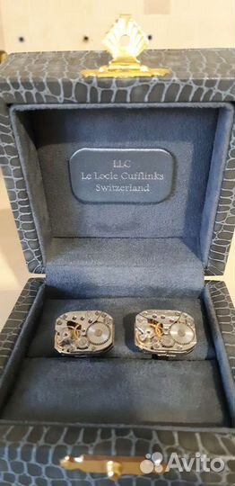 Запонки Le Locle Cufflinks Switzerland