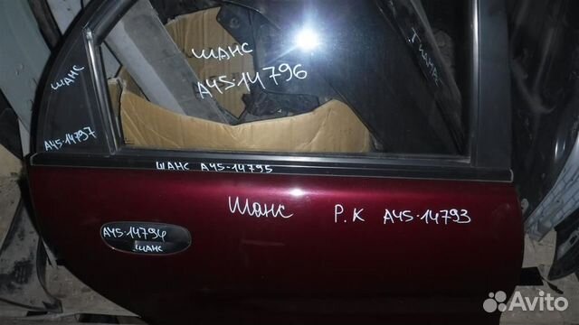 Накладка стекла заднего правого ZAZ Chance 2005-2