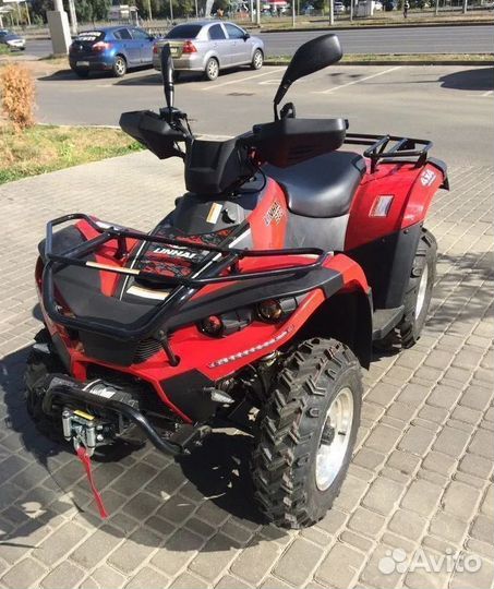Квадроцикл Linhai-Yamaha D300 красный б/у
