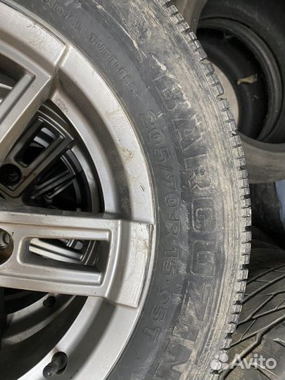 Колеса на ниву летние r15