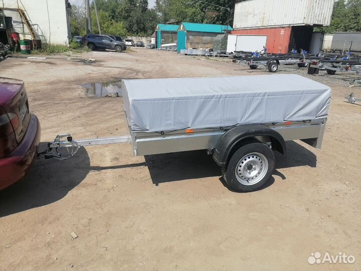 Прицеп 00.002 с тентом 53 см. Качество. Рассрочка
