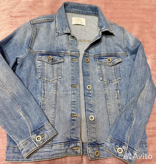 Джинсовая куртка zara