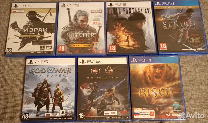 Игры для PS5, PS4