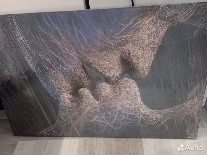 Картина постер на холсте, в подрамнике