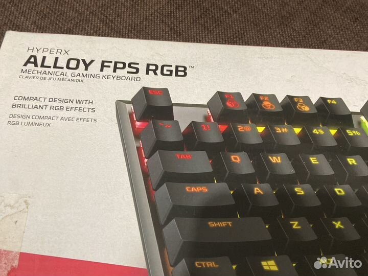 Пустая коробка alloy fps rgb