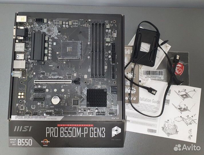 Материнская плата MSI PRO B550M-P GEN3