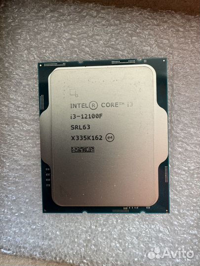 Процессор Intel Core i3 12100f новый