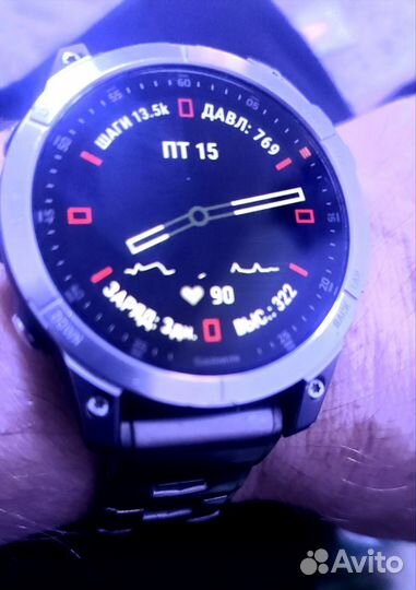 Часы garmin epix gen 2 с тит.браслетом