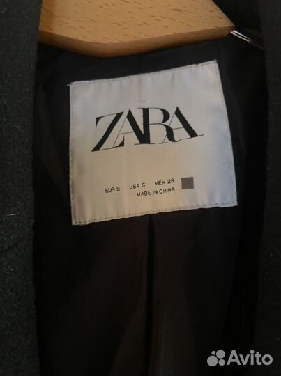 Пальто Zara женское oversize