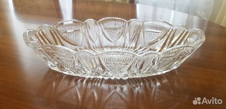 Вазы хрустальные салатницы большие