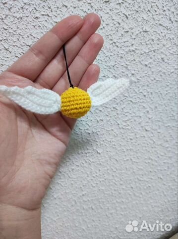 Брелок Золотой снитч,Гарри Поттер.Мандрагора,букля