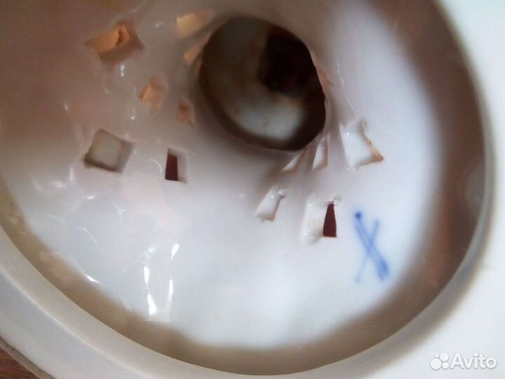 Антикварная фарфоровая ваза Sitzendorf,конец 19в