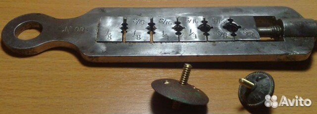 Дюймовые винты для значков и знаков от 1/8 до 3/16