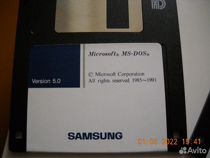 Операционная система Microsoft MS-Dos версия 5.0