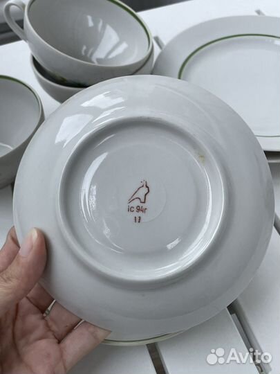 Винтаж Дулёво Набор столовой посуды (сервиз)