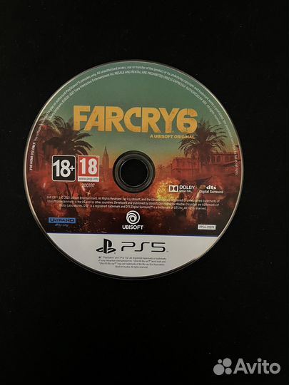 Диск Far Cry 6 для PS5