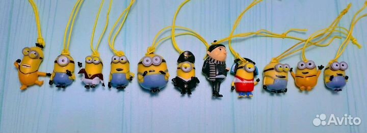 Коллекция игрушек из киндоров