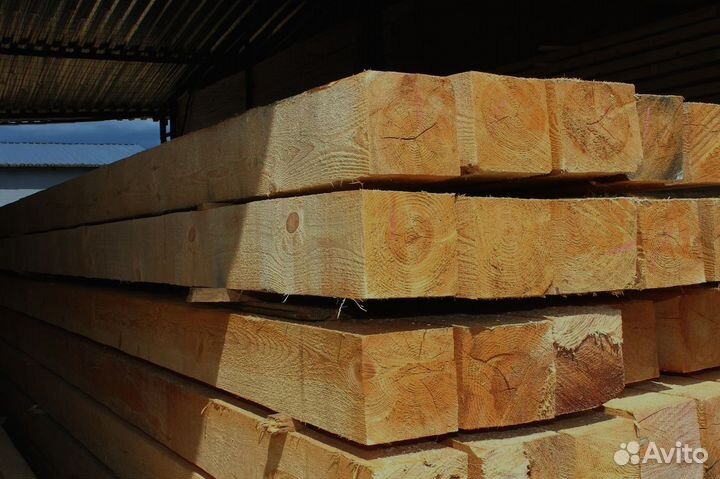 Брус из сосны для уюта дома