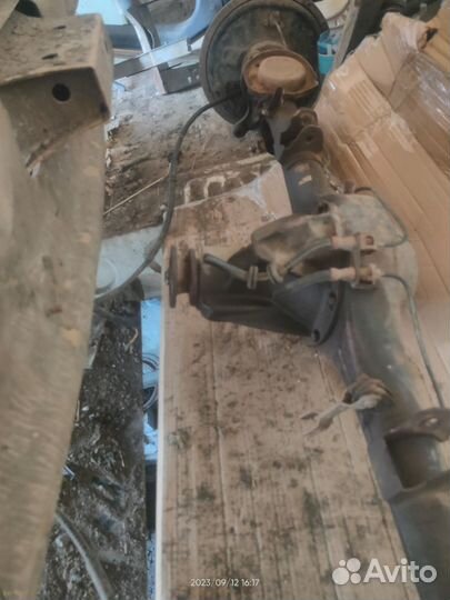 Задний мост chevrolet niva