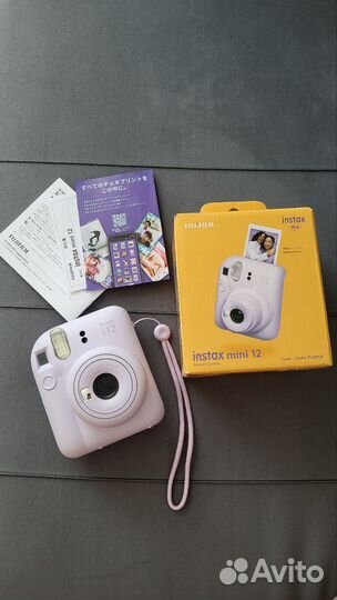 Fujifilm instax mini 12. Новый. Лиловый