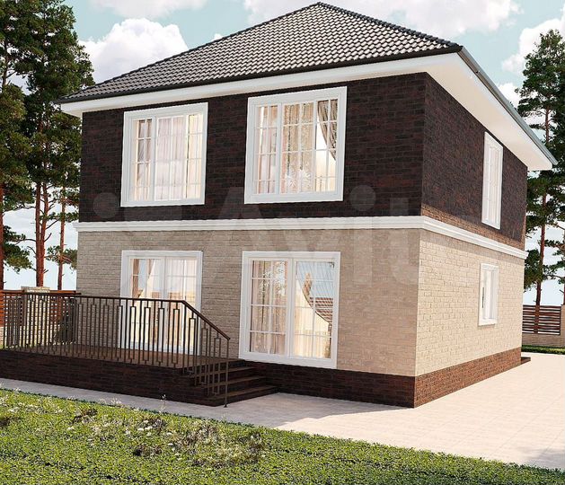 Дом 148 м² на участке 6,8 сот.