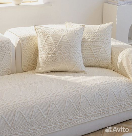 Топпер для дивана, хлопок, накидка на диван