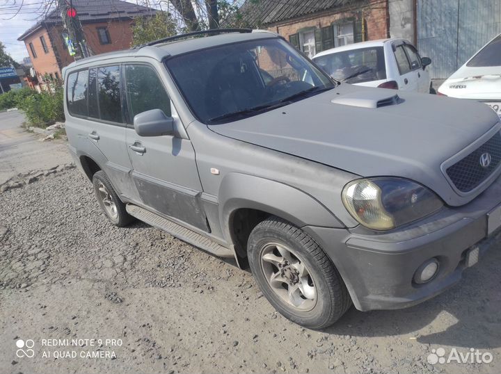 Hyundai Terracan 2.5 МТ, 2002, 371 607 км