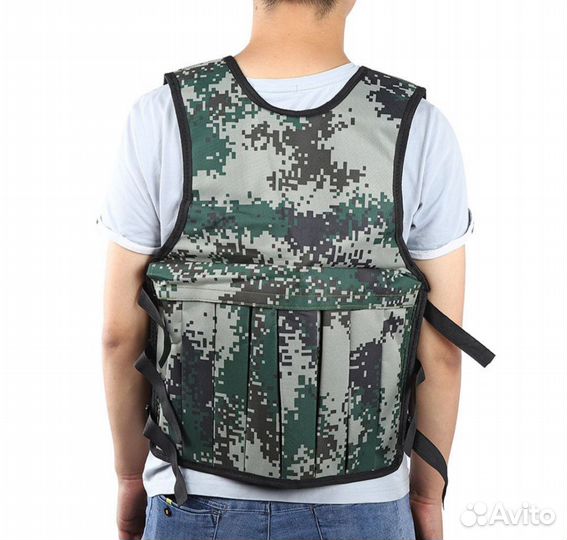 Прочный жилет утяжелитель до 25 кг. Новый