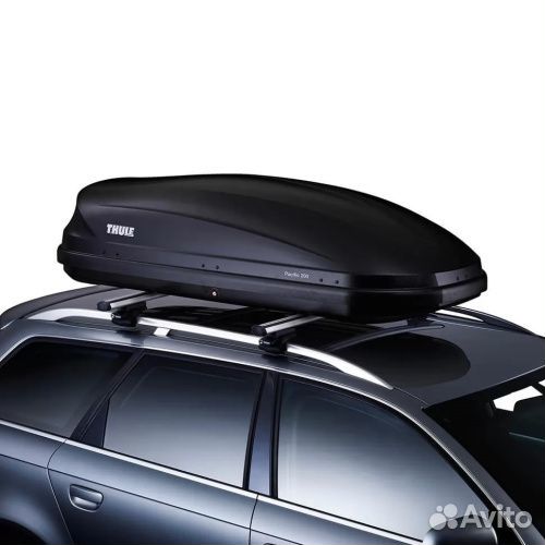 Автобокс Thule Pacific 410 л. чёрный матовый