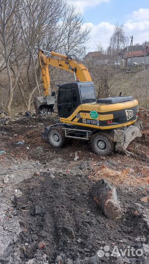 Полноповоротный экскаватор колесный