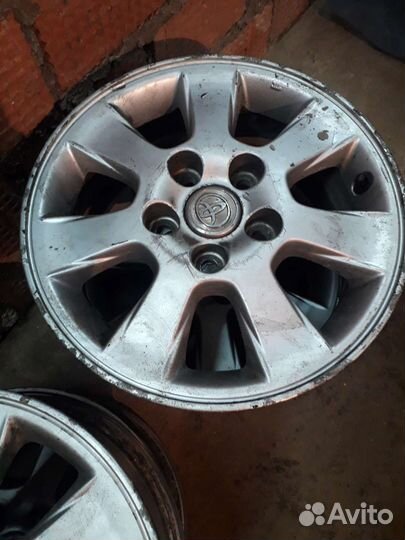 Литые диски r15 на toyota corolla