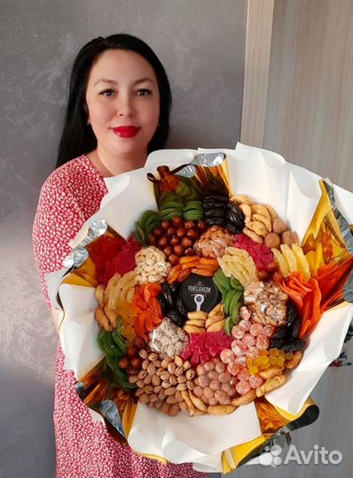 Съедобные букеты/подарок маме/жене/подарок учителю