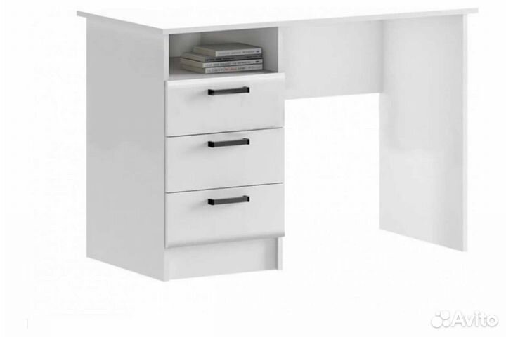 Стол Вега белый глянец