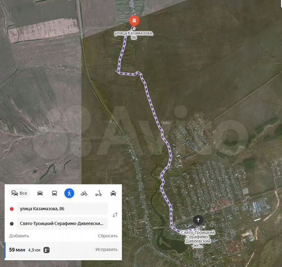 Дом 34,7 м² на участке 2 сот.