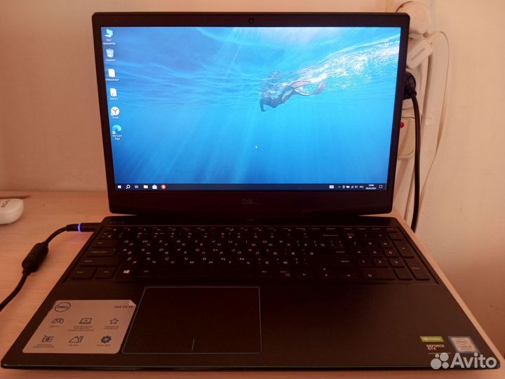 Ноутбук Dell i5-9300H/GTX 1650/12gb