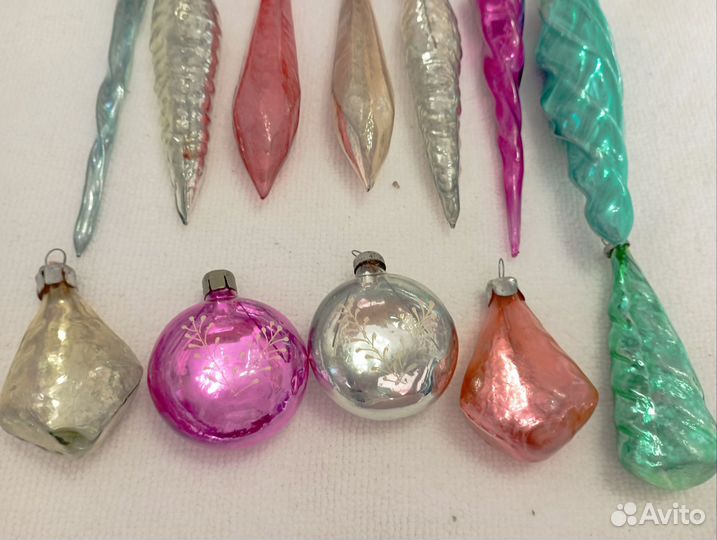 Елочные игрушки СССР