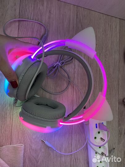 Игровые наушники с микрофоном