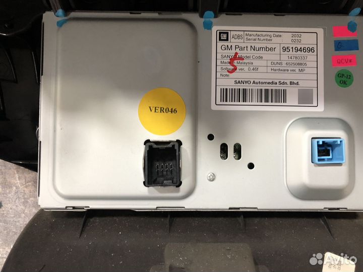 Дисплей Chevrolet Orlando 2012