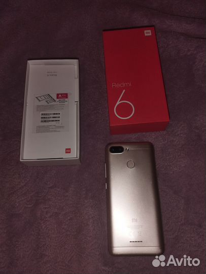 Телефон Xiaomi redmi 6