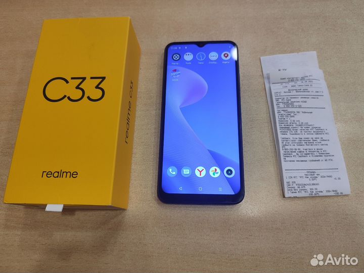 Сотовый телефон Realme C33