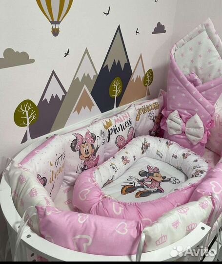 Бортики в детскую кроватку