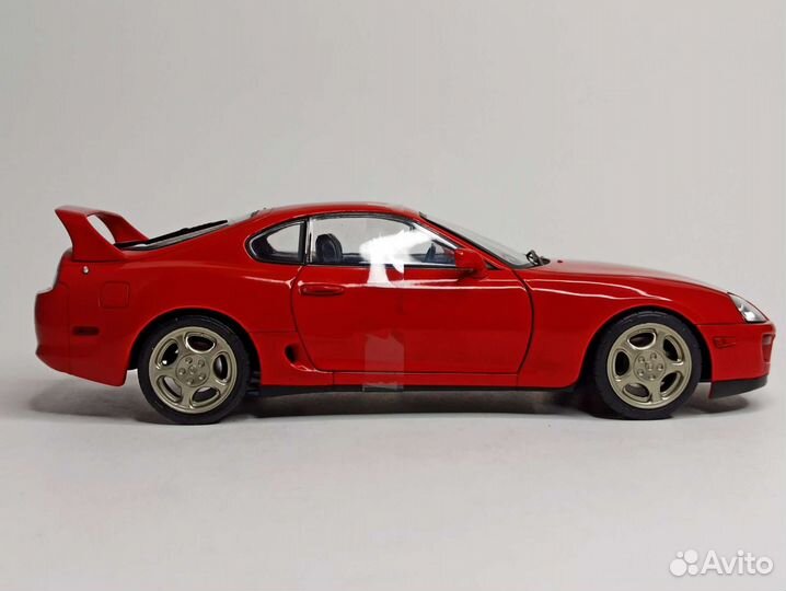 Toyota Supra MK4 1993 Red 1:18 Solido