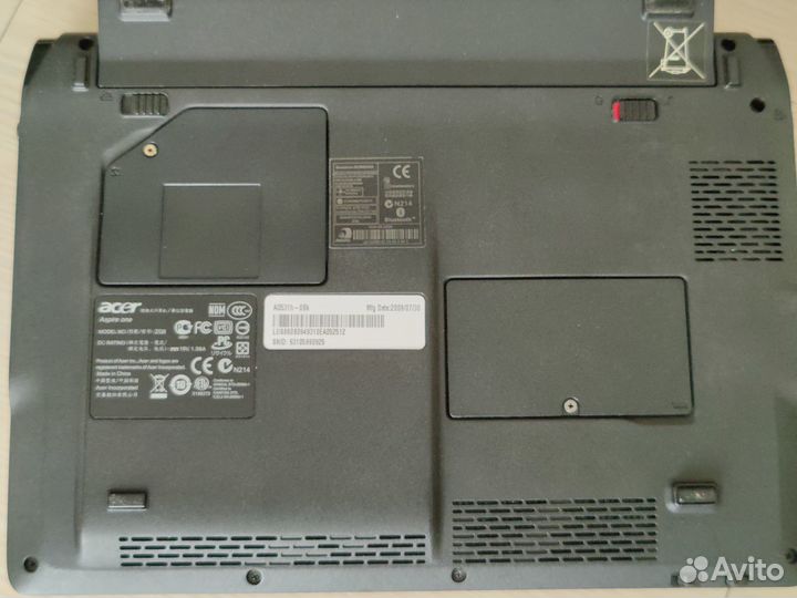 Нэтбук Acer Aspire One AO531h-0Bk