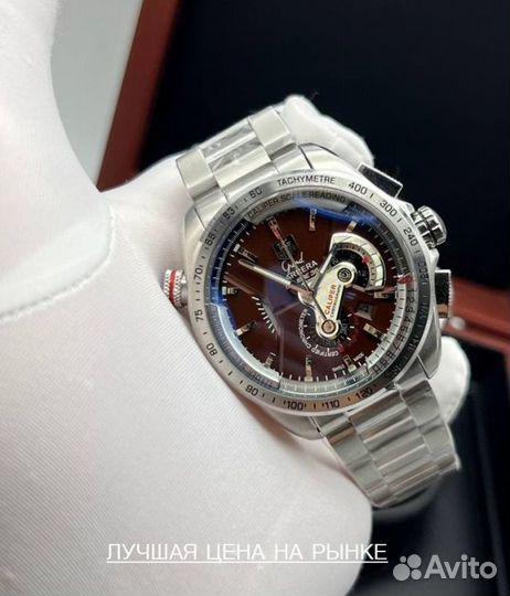 Часы Tag Heuer Grand Carrera brown