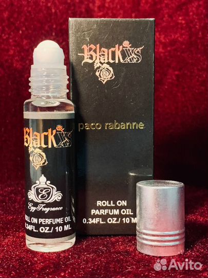 Духи Black XS мужские 10мл