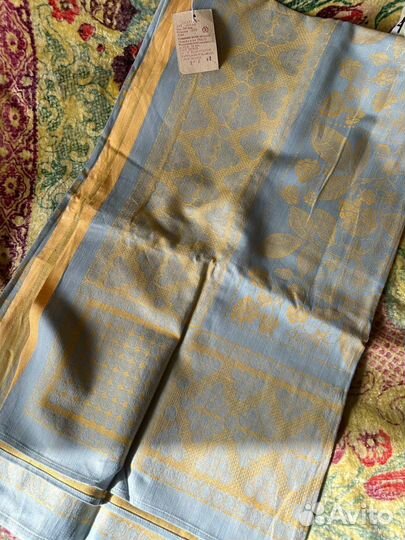 Скатерть льняная, советская