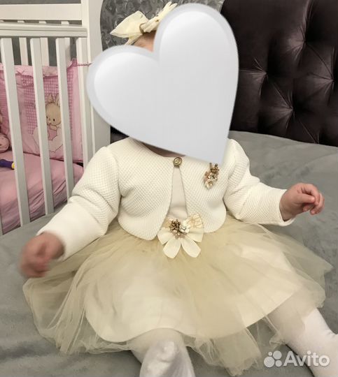 Платье для девочки 80