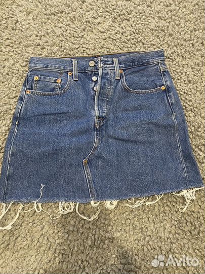 Юбка джинсовая levis