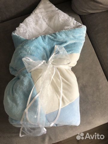 Конверт одеяло на выписку зима